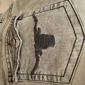 Indigo Poppy Plus Size Slim Bootcut Jeans Size 22